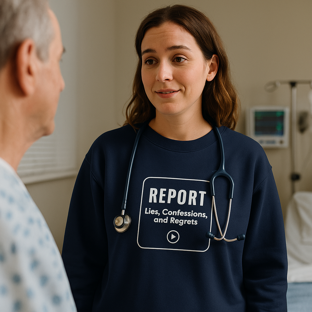 Report: Lies, Confessions, Regrets. — Sweatshirt