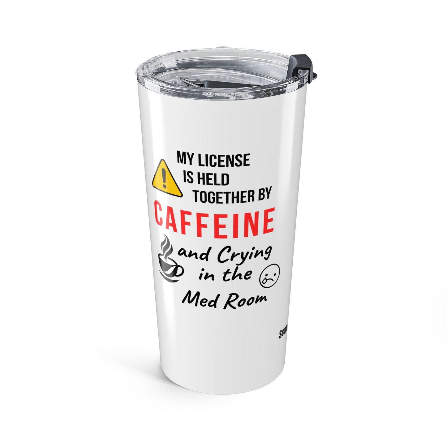 Caffeine & Crying — 20oz Tumbler