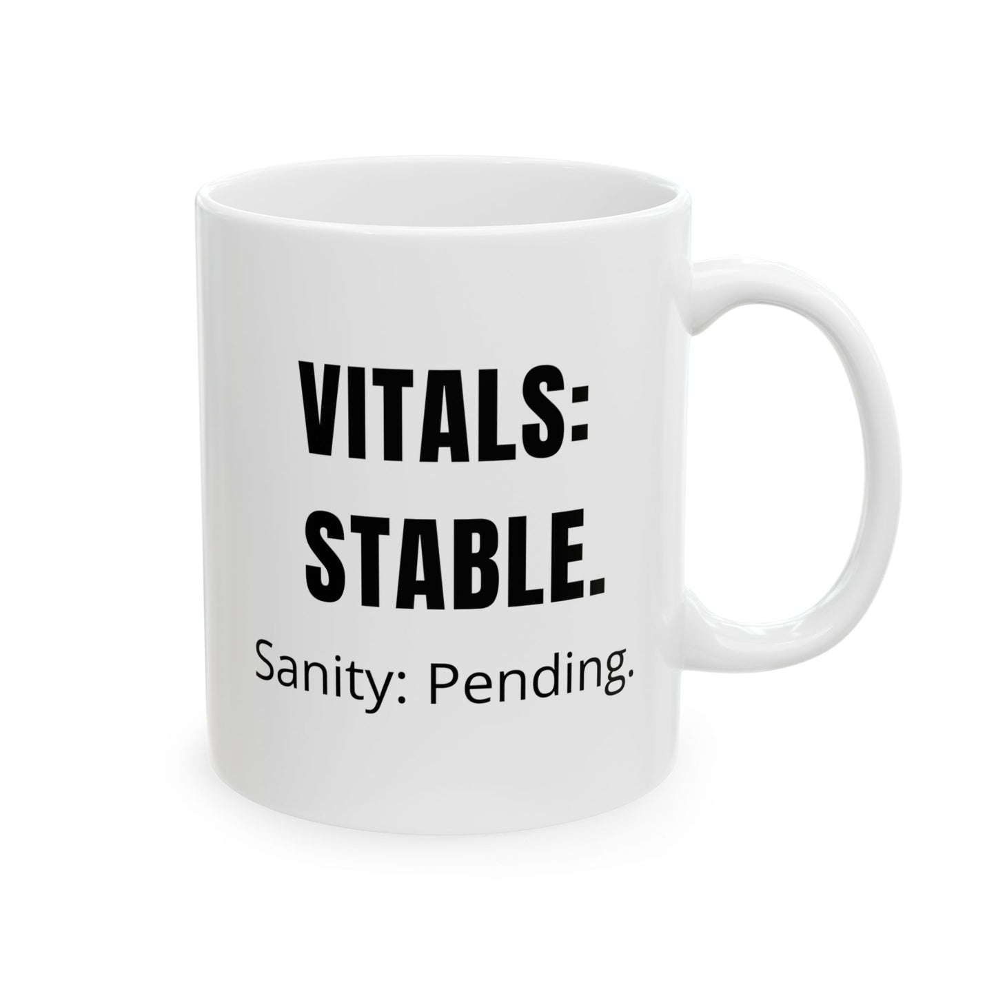 Vitals Stable. Sanity Pending. — The Mug.