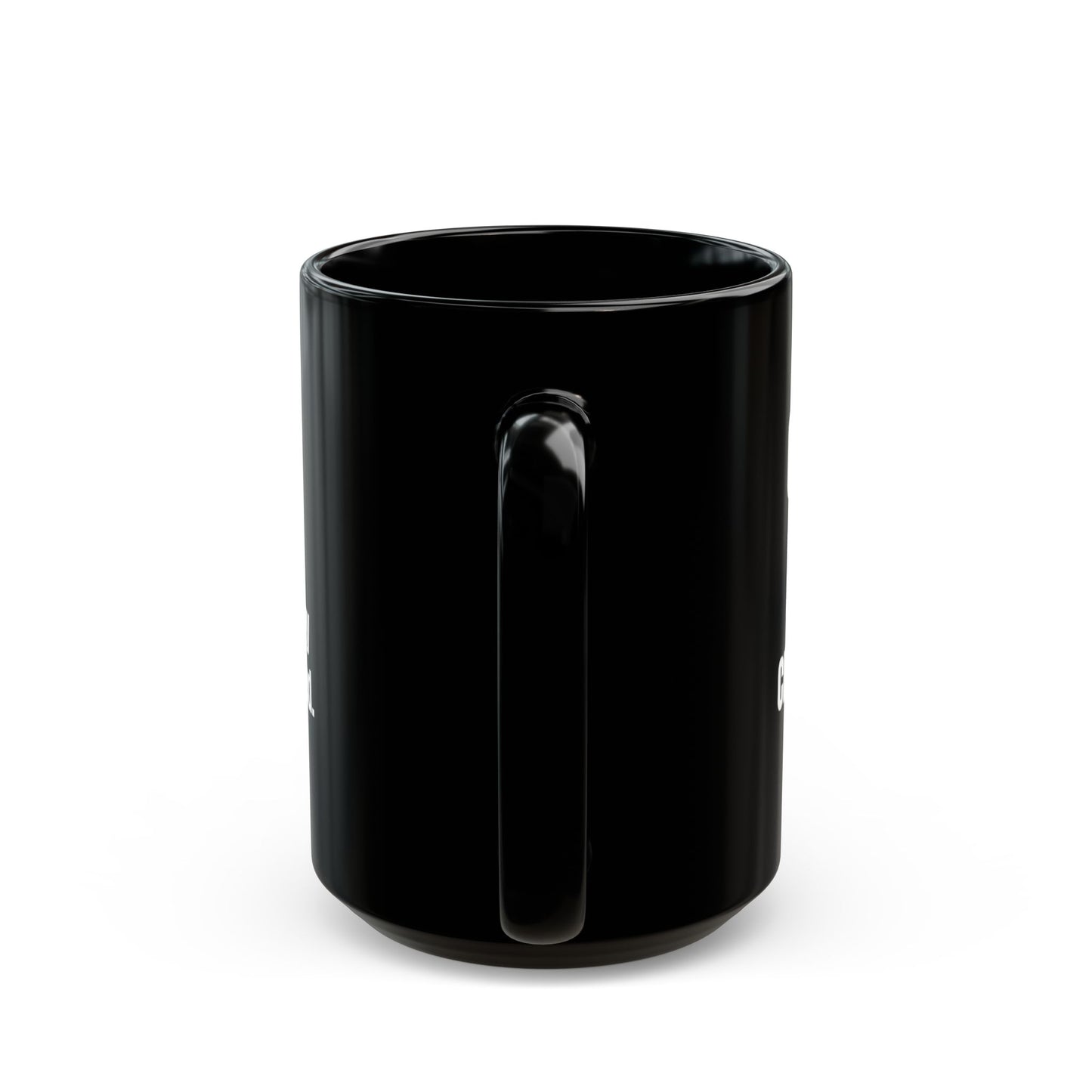 Coffee First. Vitals Later. — Black Mug