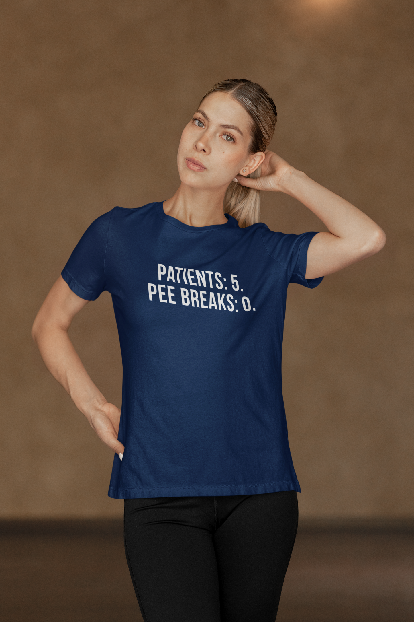 Patients: 5. Pee Breaks: 0. — Tee