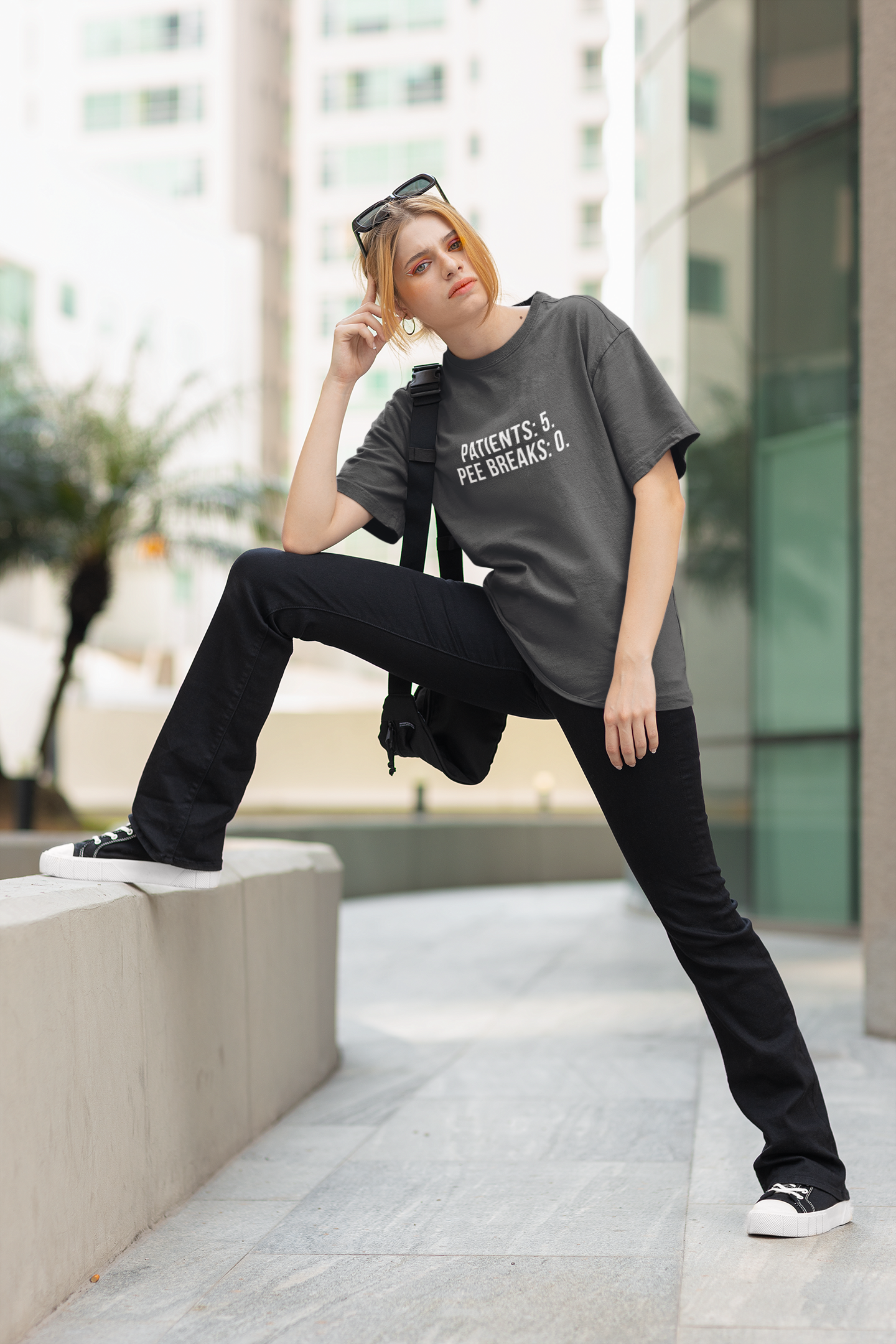 Patients: 5. Pee Breaks: 0. — Tee