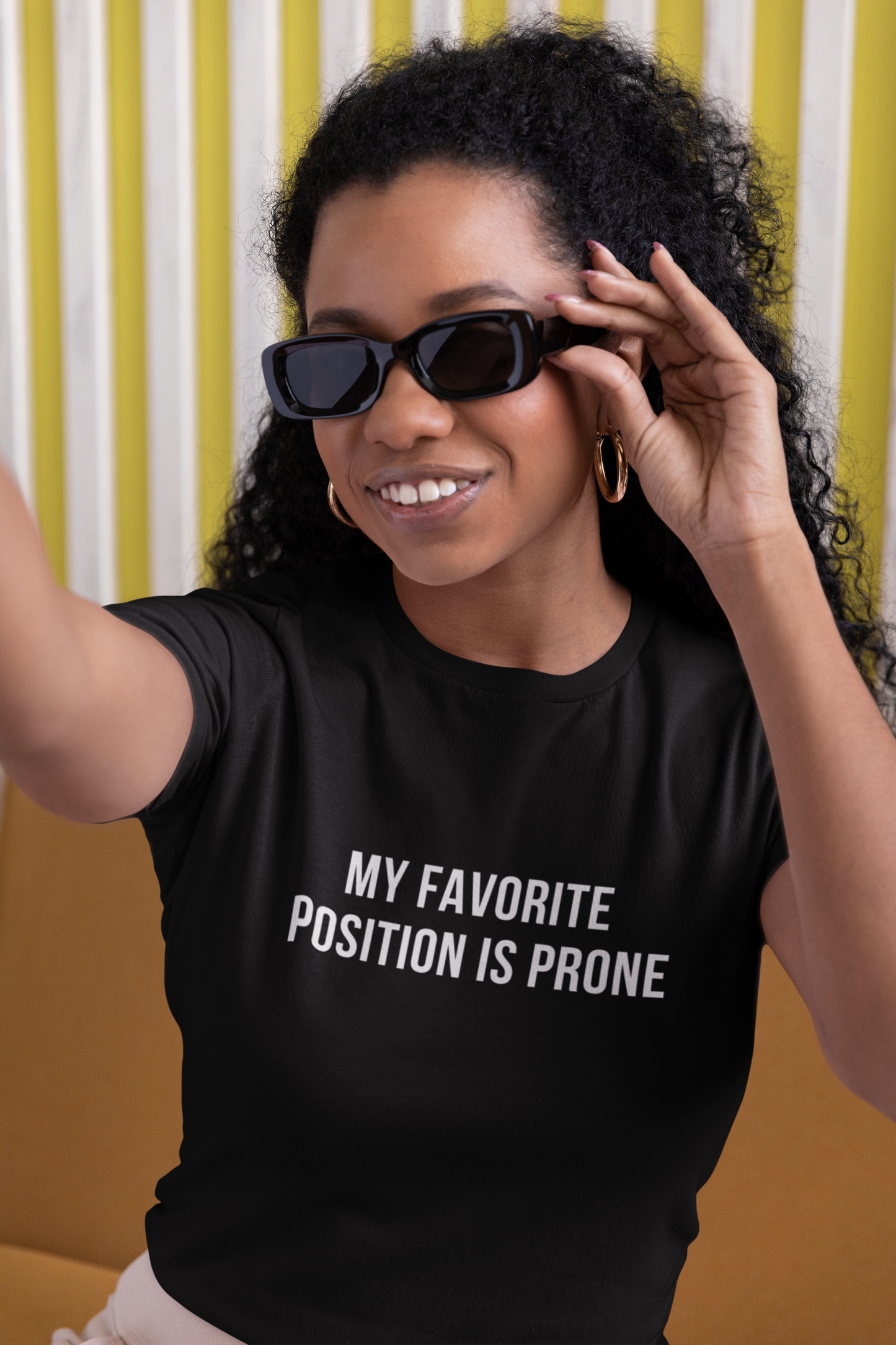 My Favorite Position Is Prone — Tee