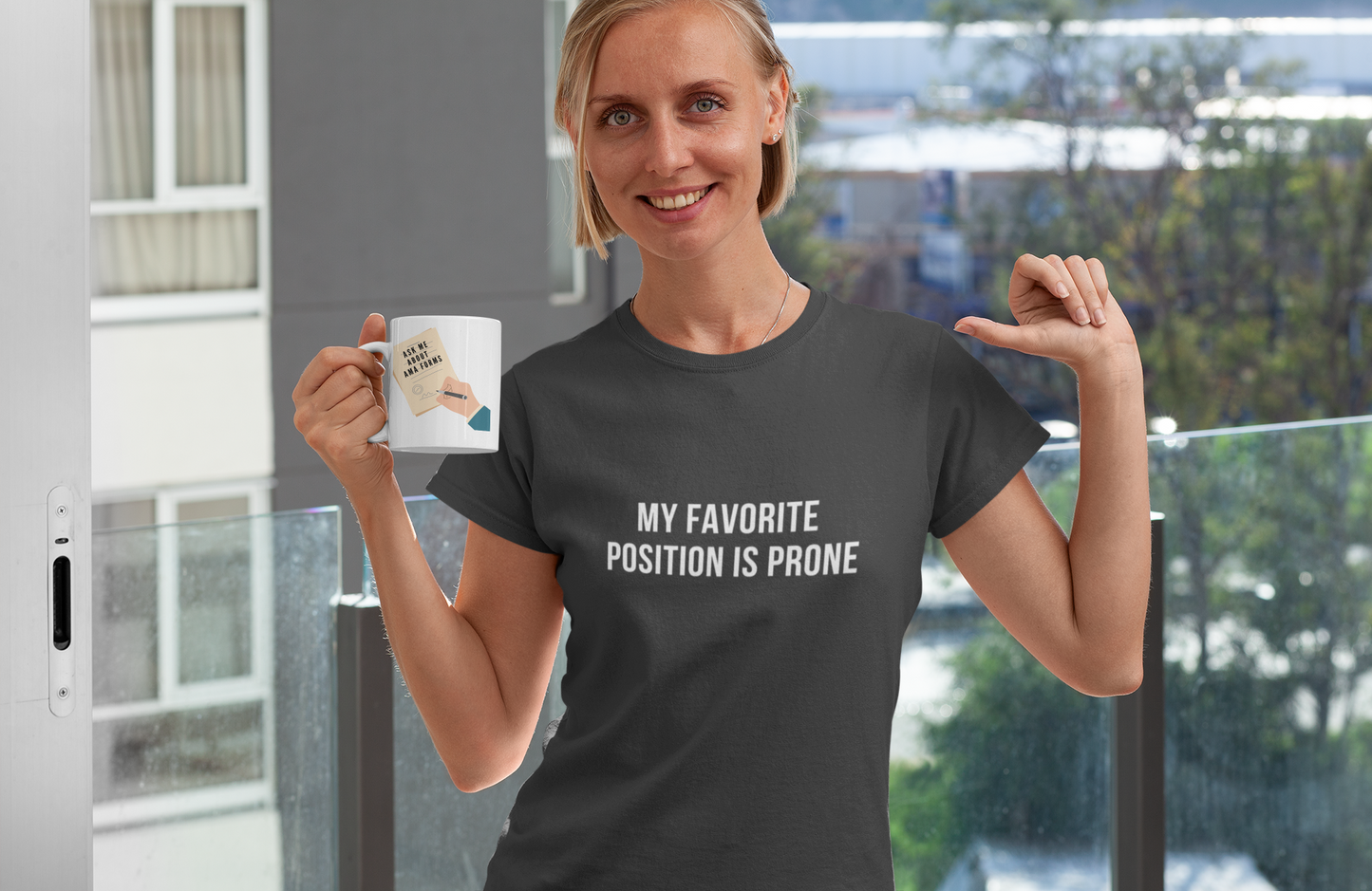 My Favorite Position Is Prone — Tee