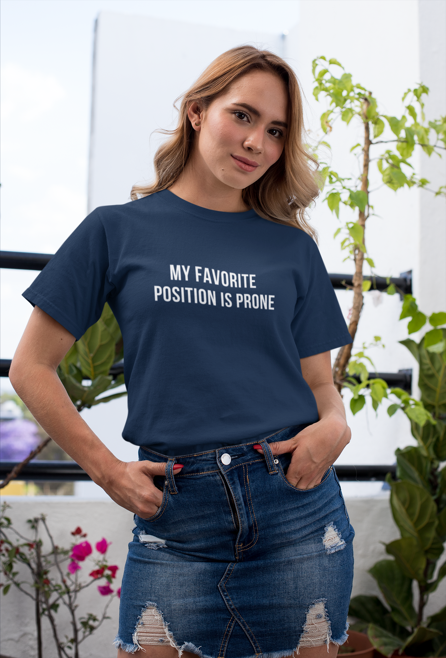 My Favorite Position Is Prone — Tee