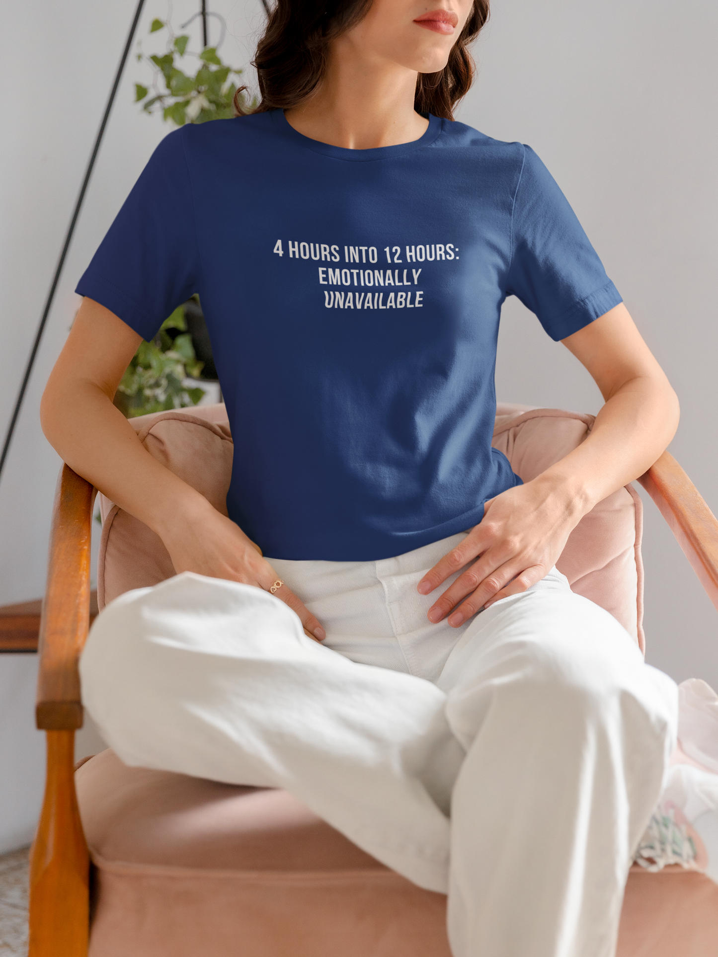 Emotionally Unavailable After 4 Hours — Tee