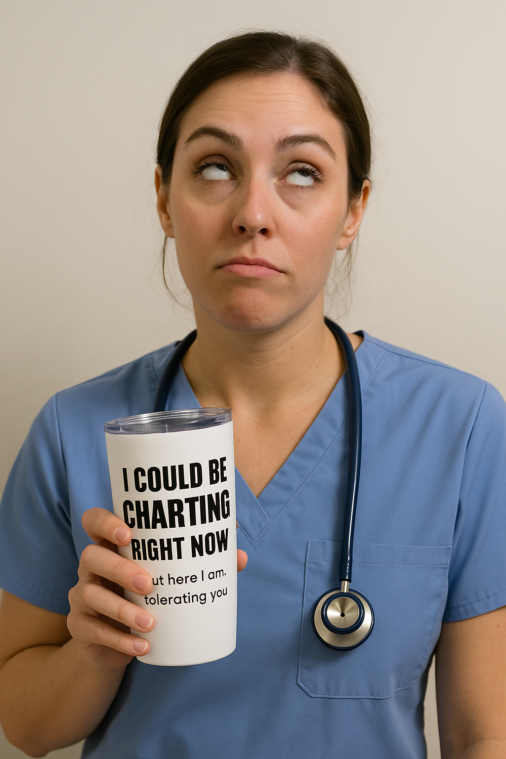I Could Be Charting Right Now. — 20oz Tumbler
