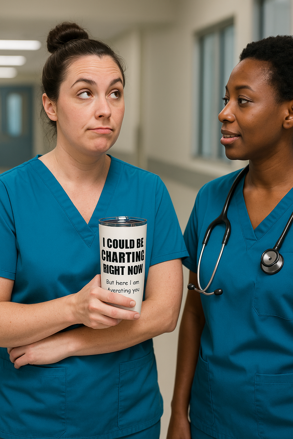 I Could Be Charting Right Now. — 20oz Tumbler