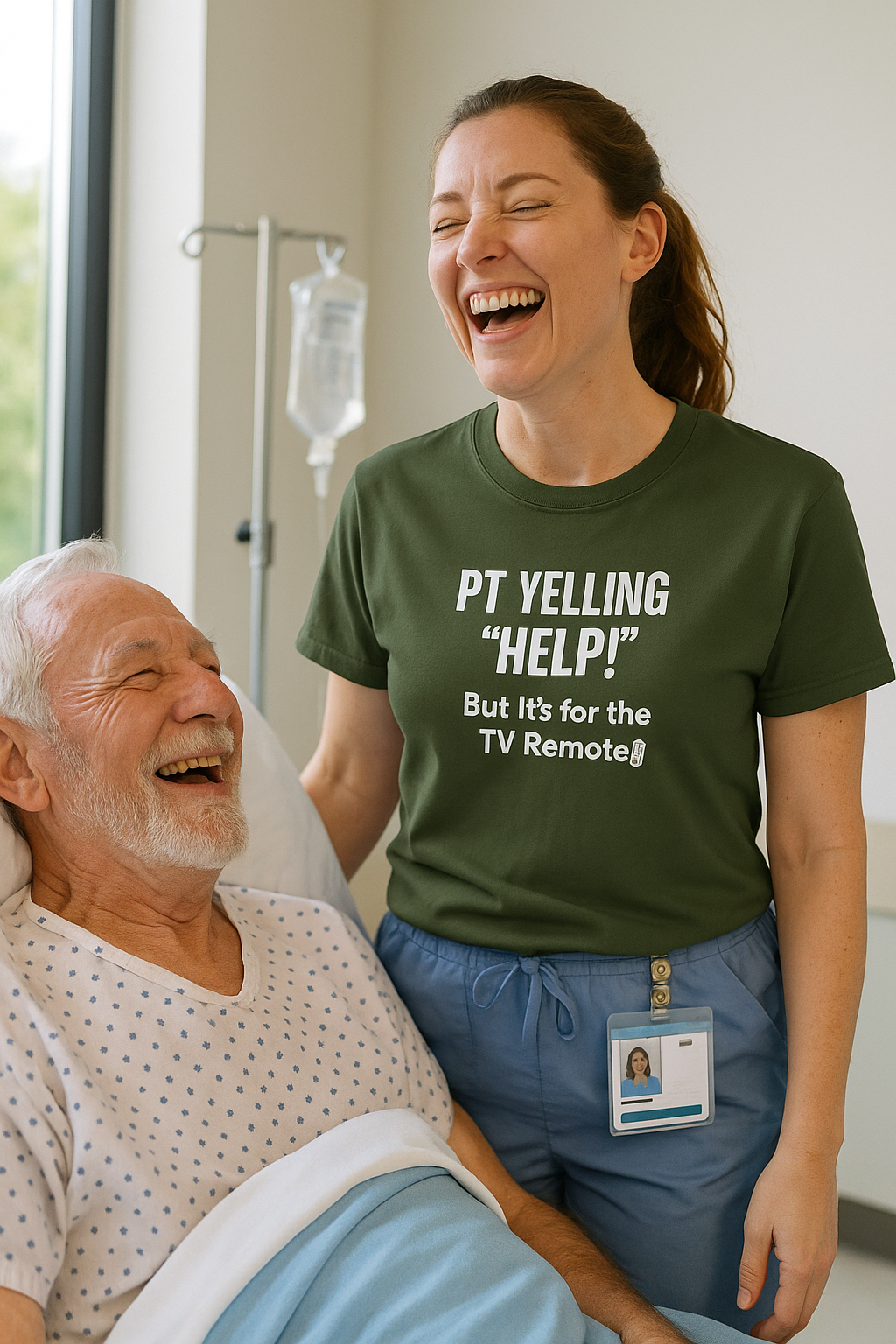 PT Yelling HELP! It's for the Remote. — Tee