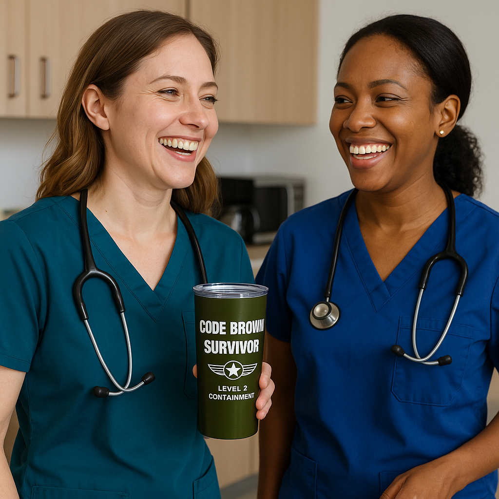 Code Brown Survivor — 20oz Tumbler