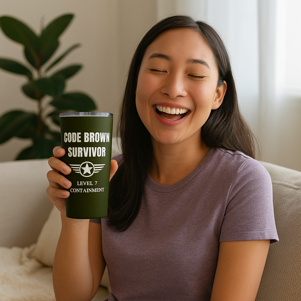 Code Brown Survivor — 20oz Tumbler