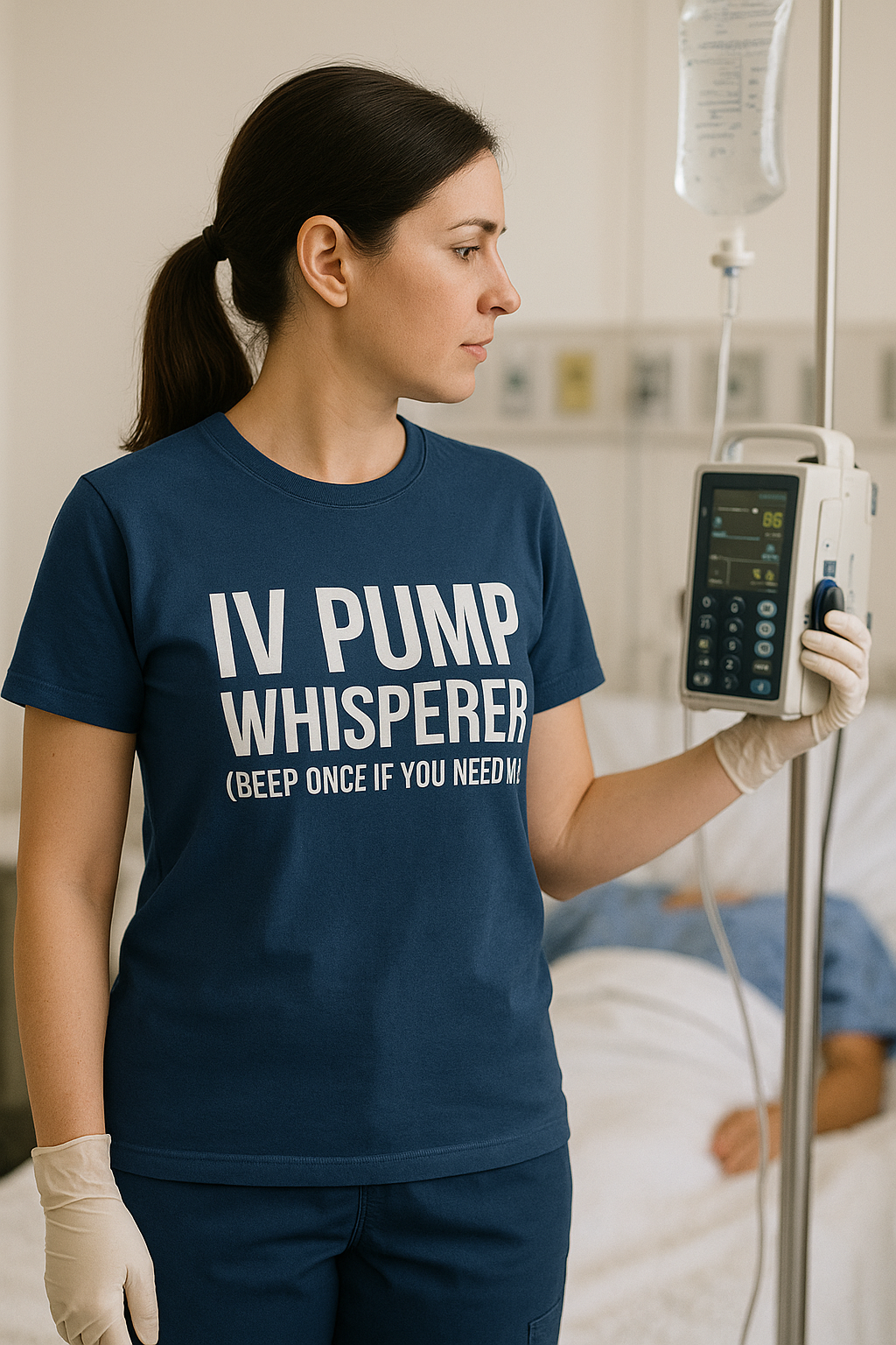 IV Pump Whisperer — Tee