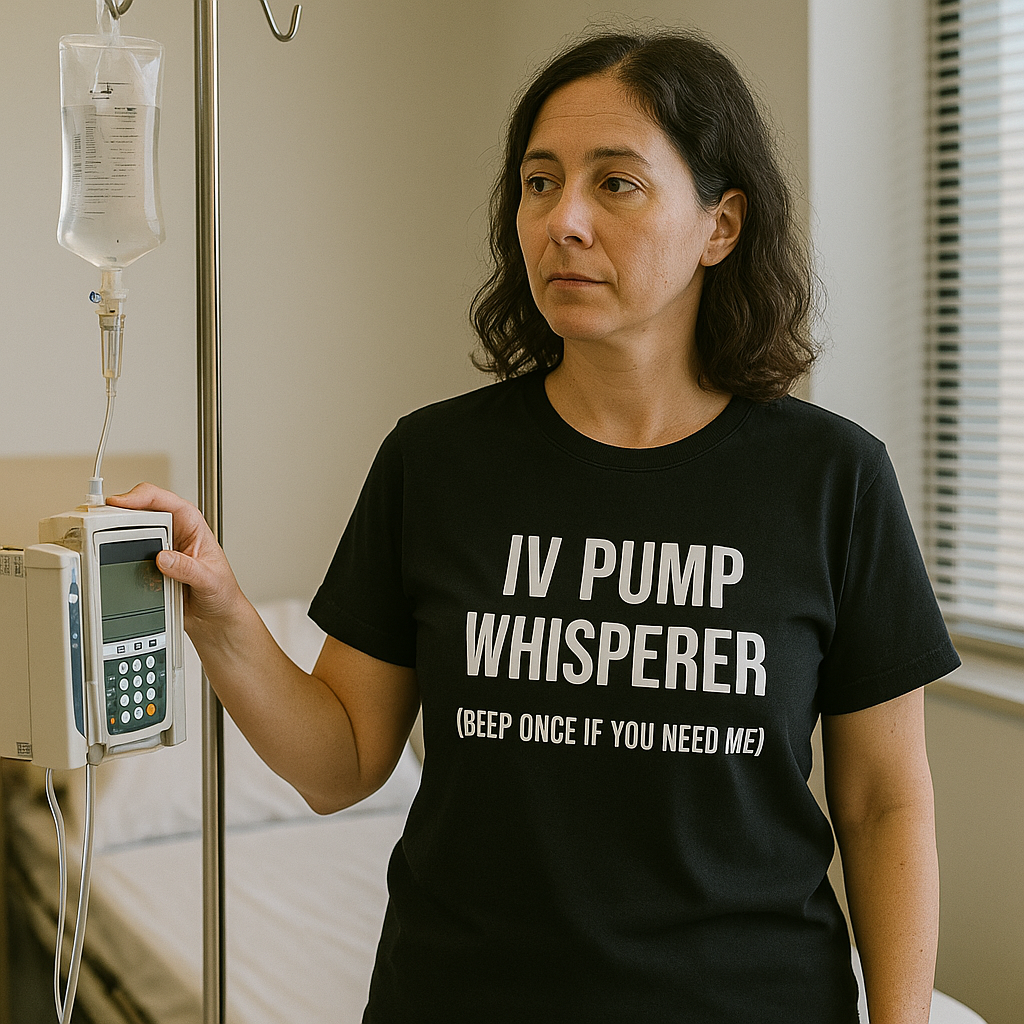 IV Pump Whisperer — Tee