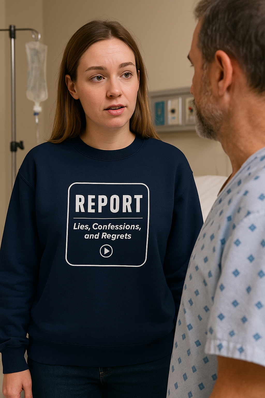 Report: Lies, Confessions, Regrets. — Sweatshirt