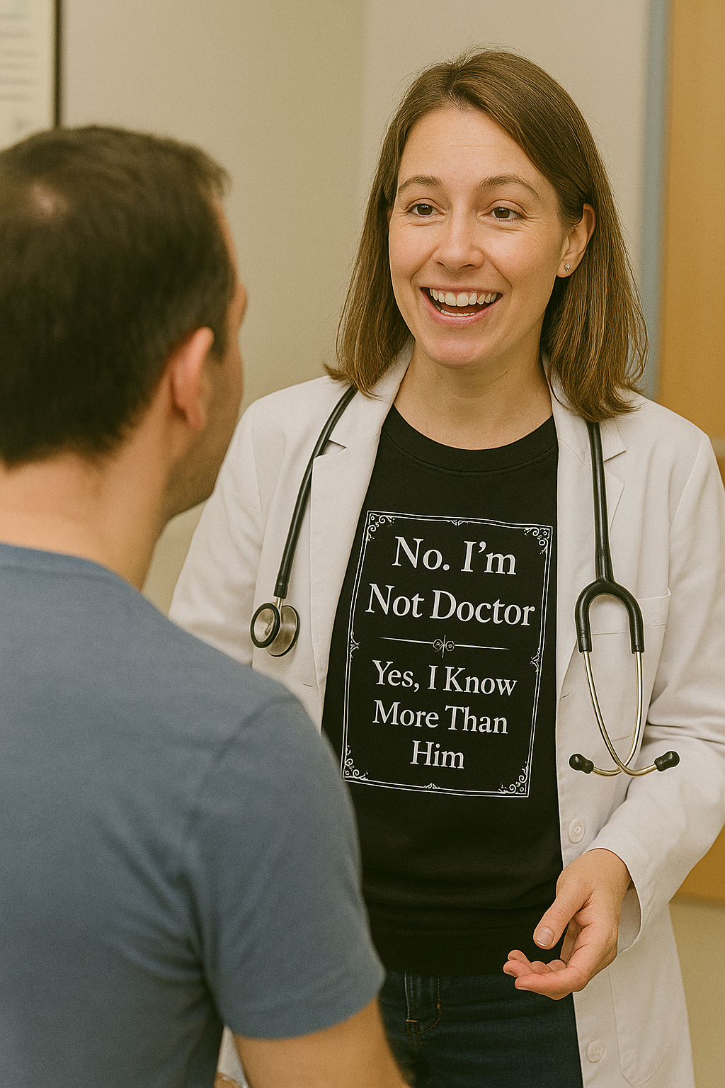Not the Doctor. Know More Than Him. — Sweatshirt
