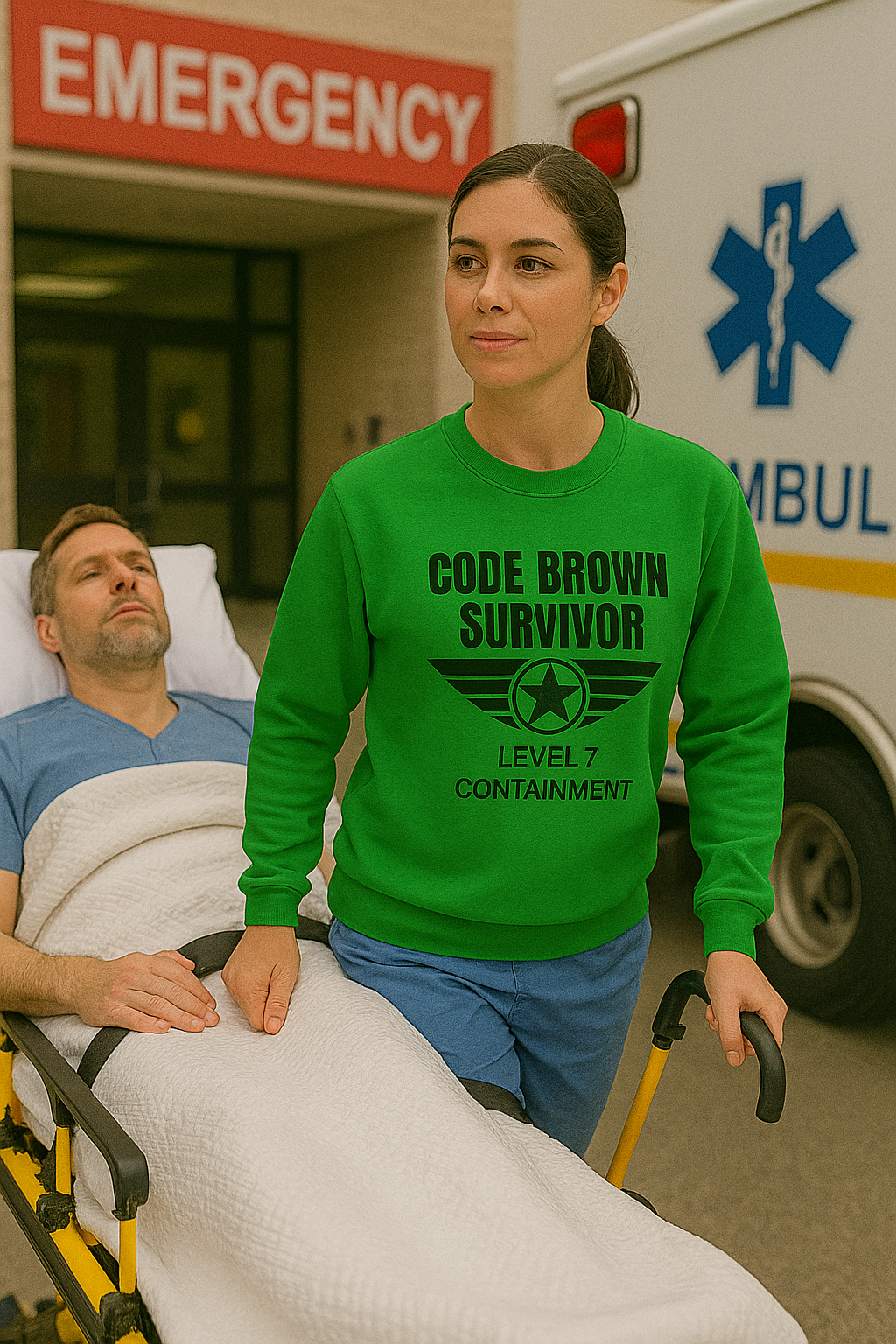 Code Brown Survivor — Sweatshirt