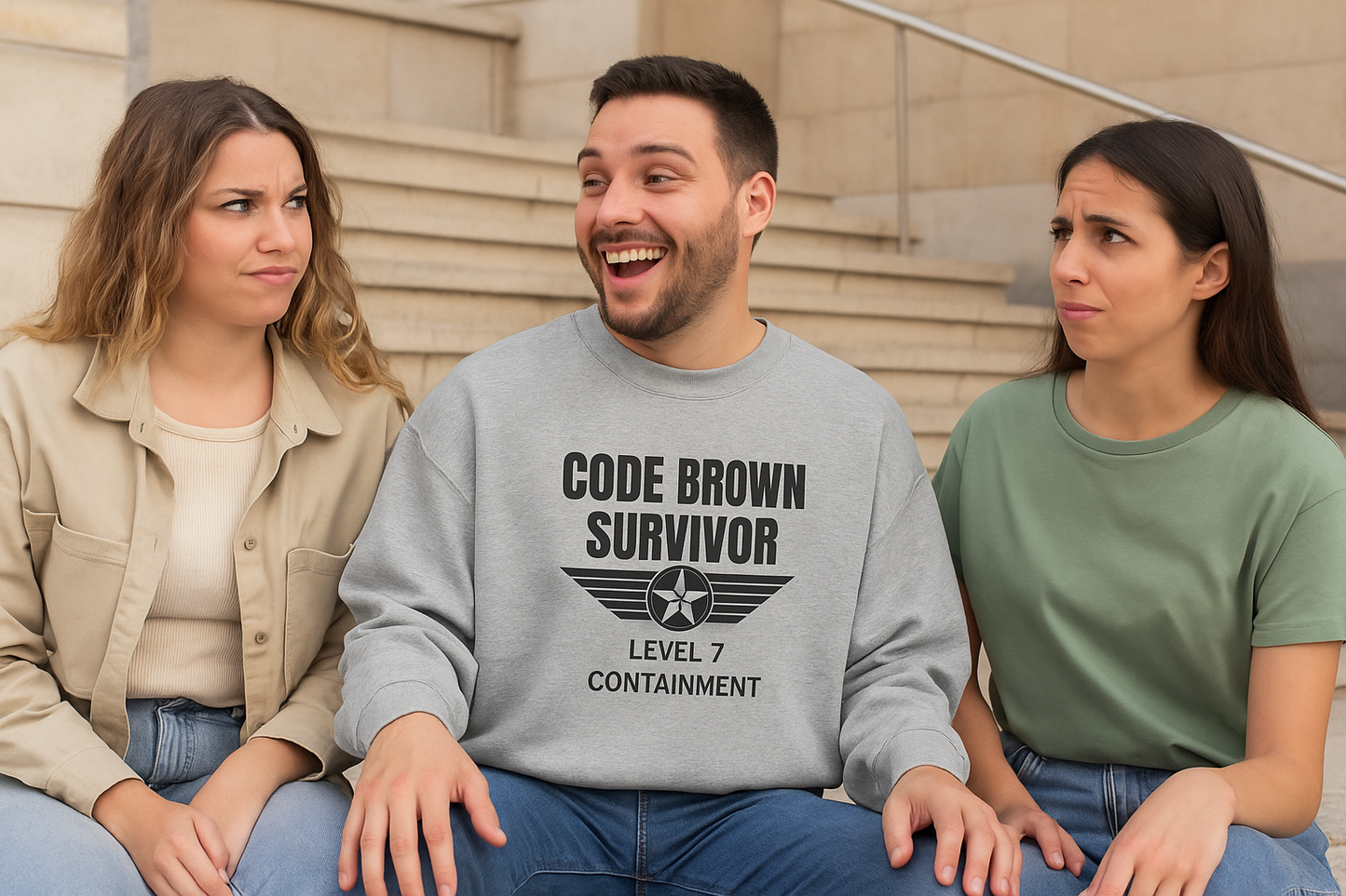 Code Brown Survivor — Sweatshirt