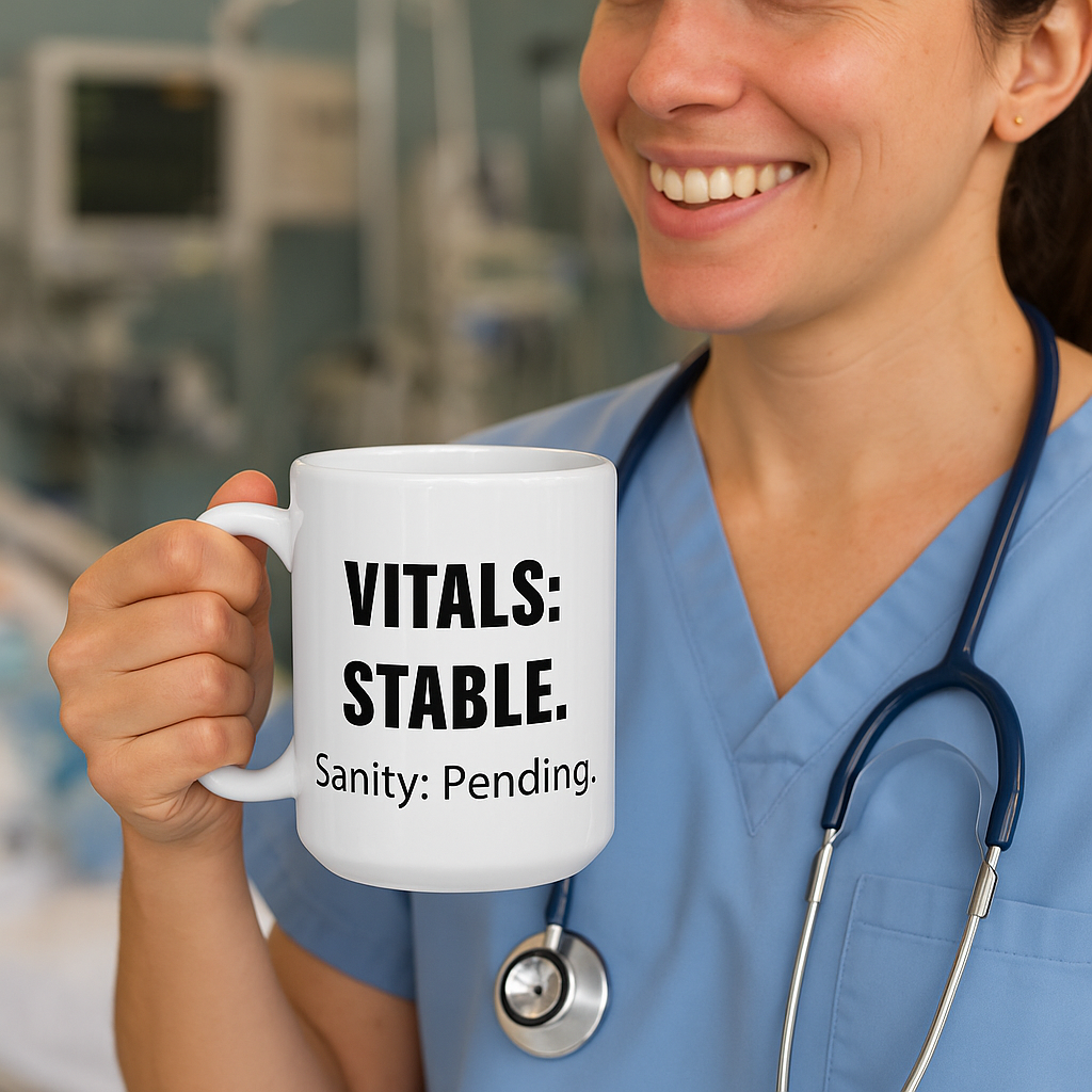 Vitals Stable. Sanity Pending. — The Mug.