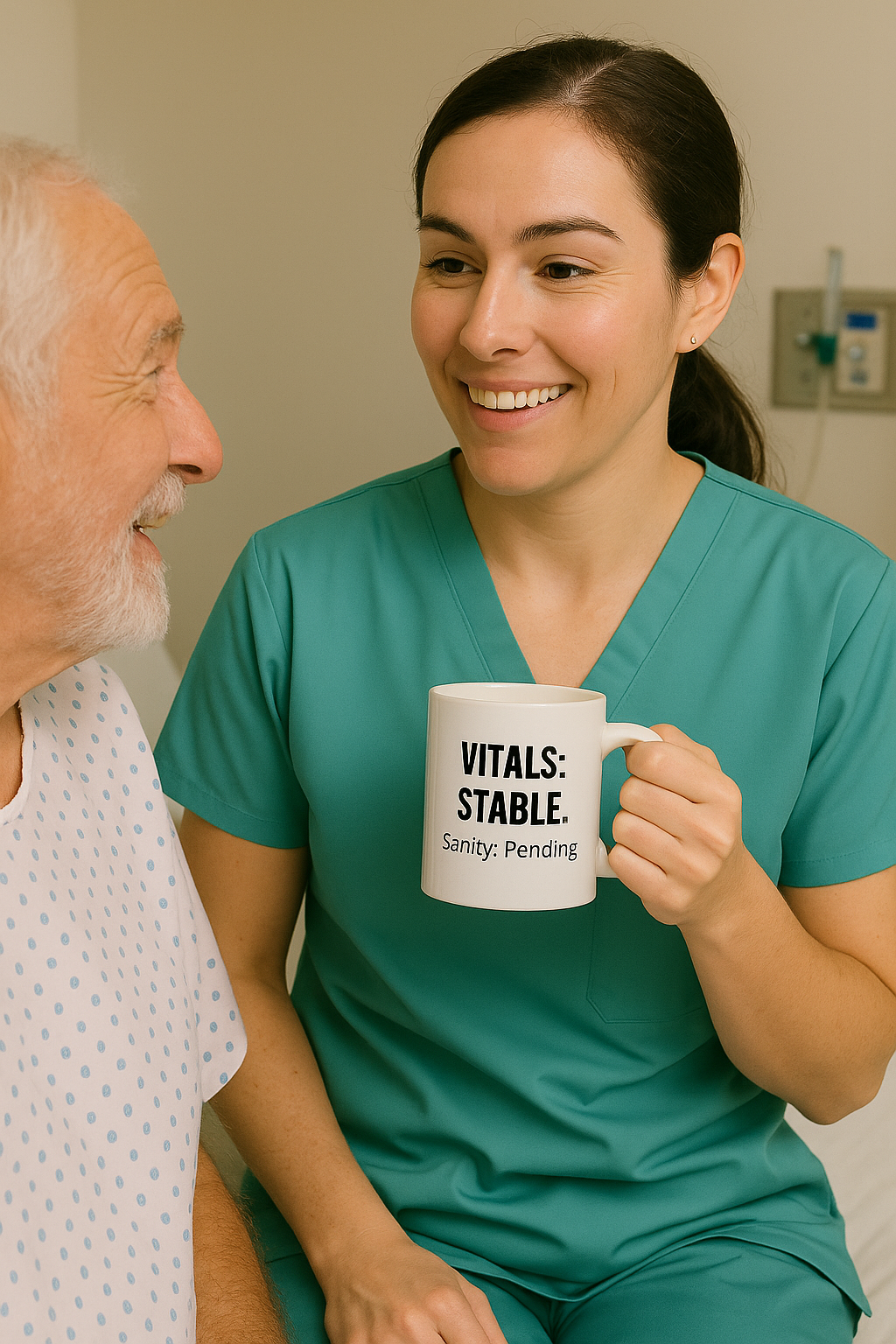 Vitals Stable. Sanity Pending. — The Mug.