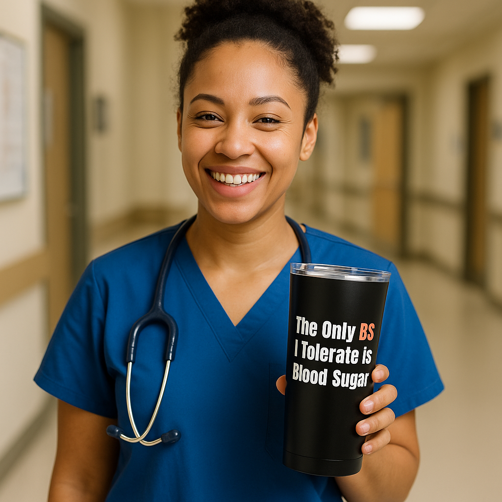 The Only BS I Tolerate Is Blood Sugar — 20oz Tumbler