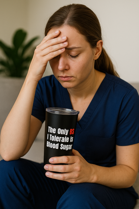 The Only BS I Tolerate Is Blood Sugar — 20oz Tumbler