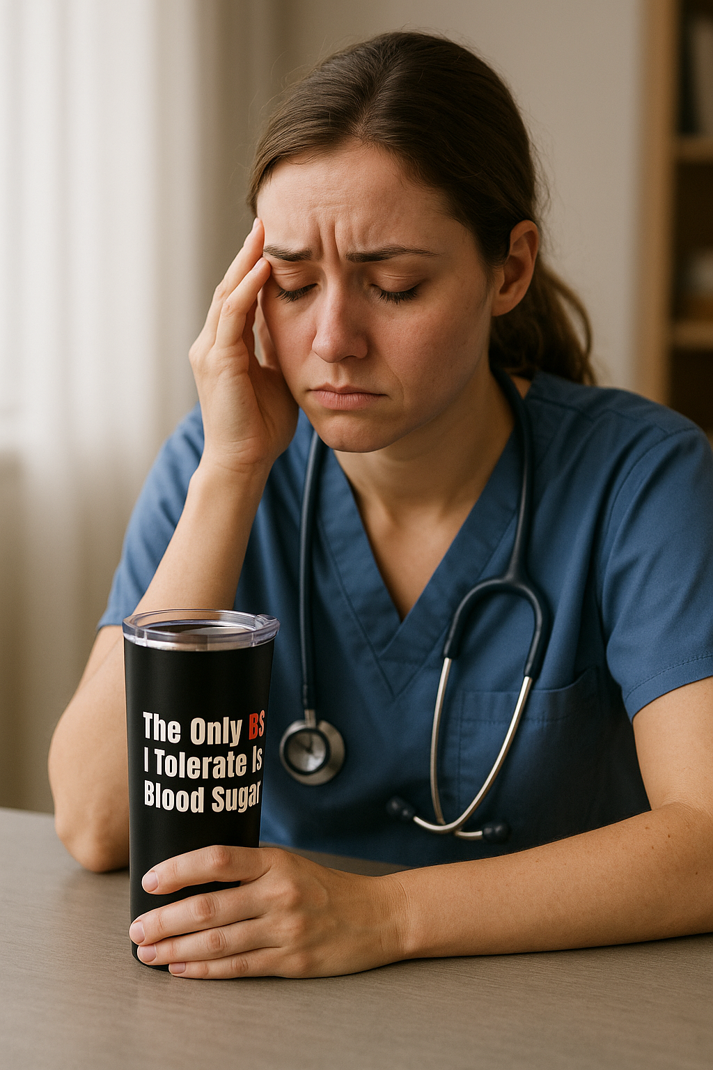 The Only BS I Tolerate Is Blood Sugar — 20oz Tumbler
