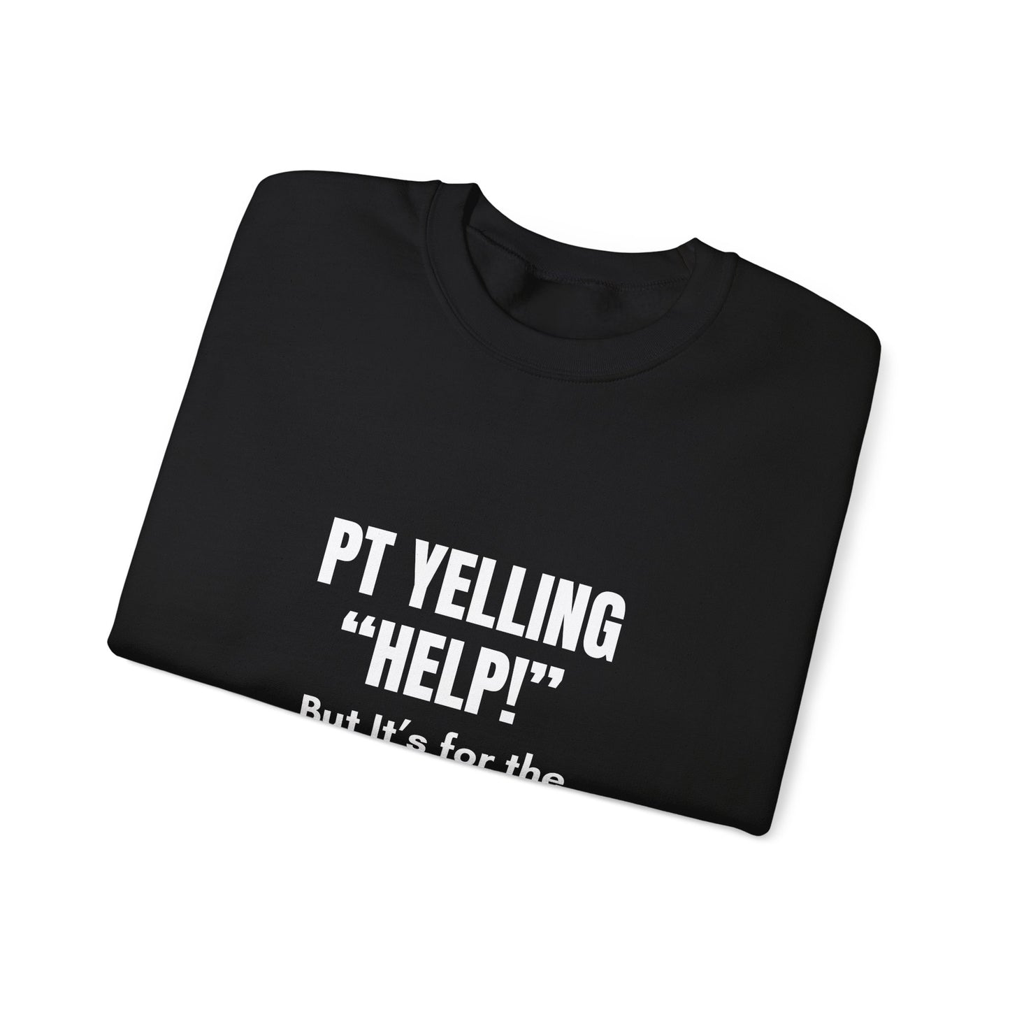 PT Yelling HELP! It's for the Remote. — Sweatshirt