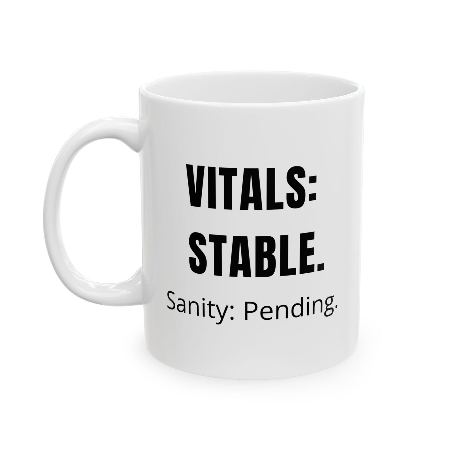 Vitals Stable. Sanity Pending. — The Mug.