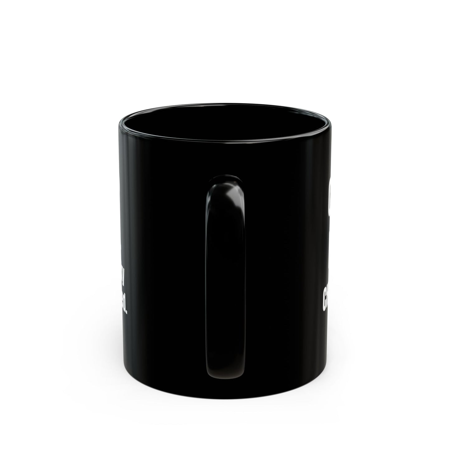 Coffee First. Vitals Later. — Black Mug