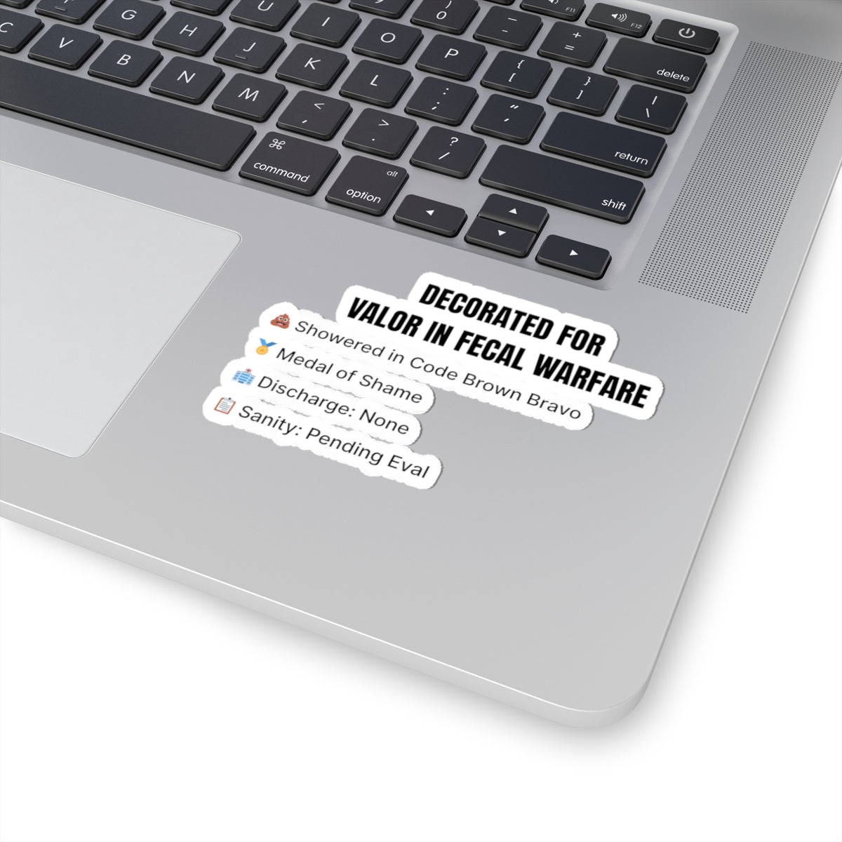 Fecal Valor — Medal Edition Nurse Sticker