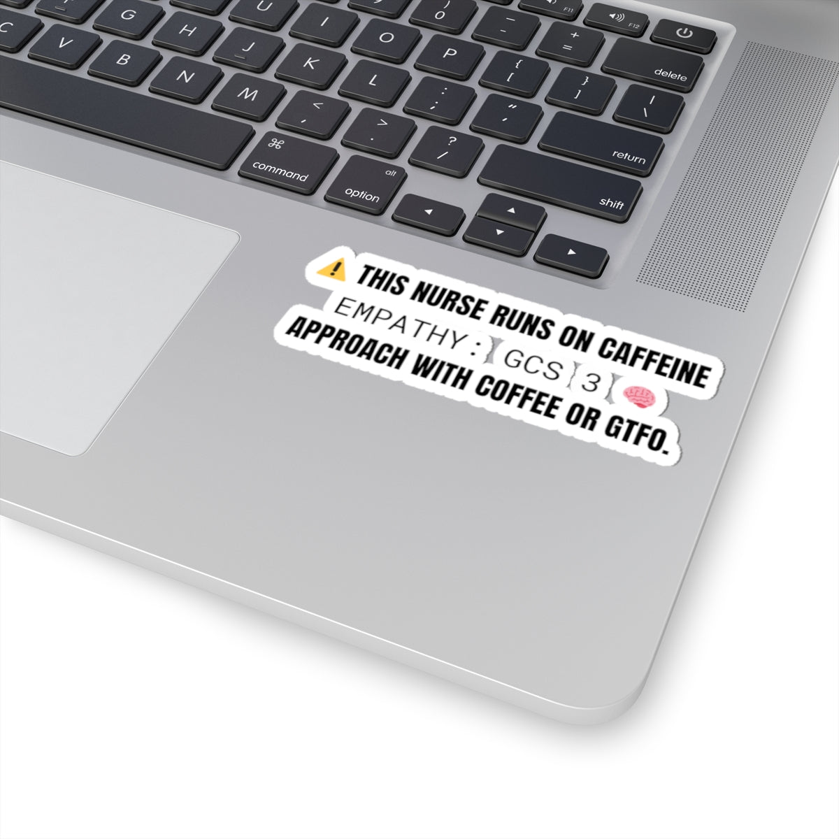 This Nurse Runs on Caffeine — Nurse Sticker
